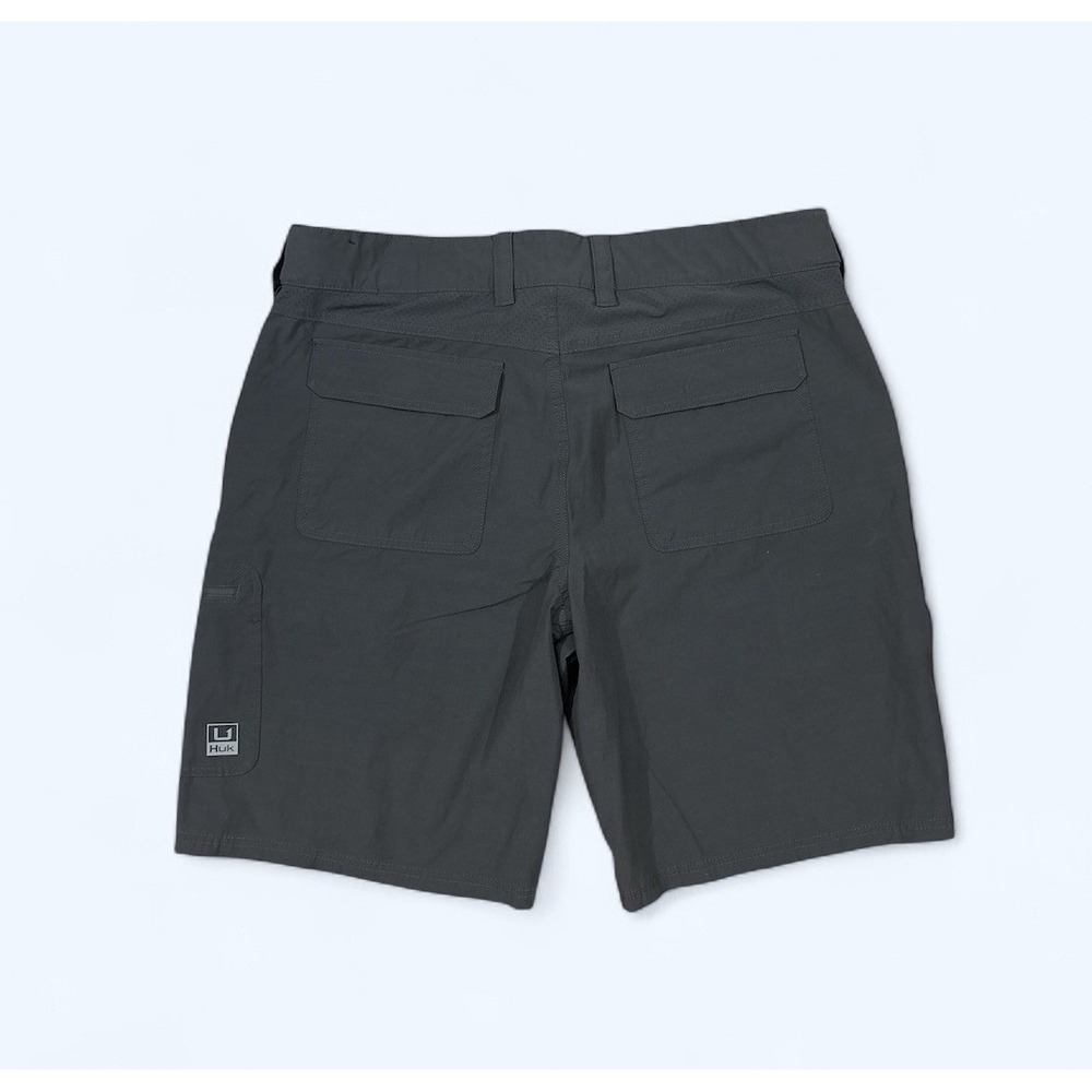 Huk Shorts Men's Blue Quick-drying Performance Fishing Shorts XL